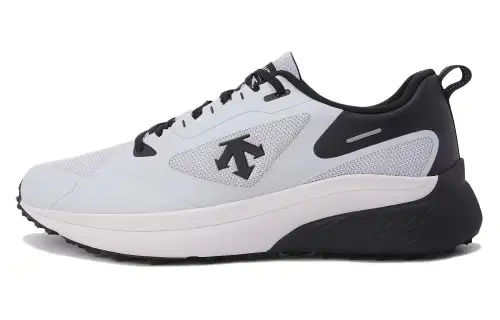 DESCENTE Mesh Low top Casual Running Shoes Unisex Gray Black