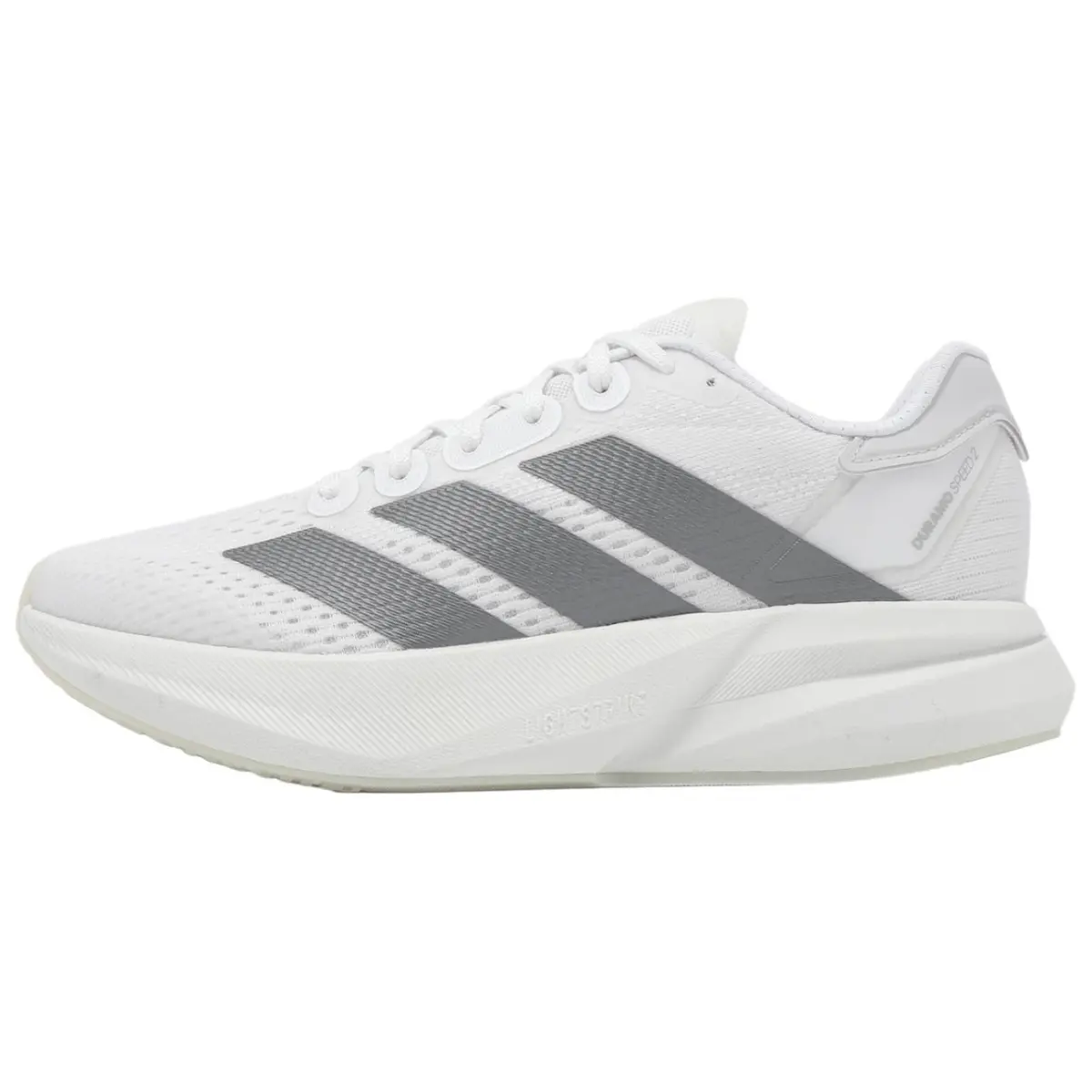 Adidas Duramo Speed 2 Casual Running Shoes Women's White Gray