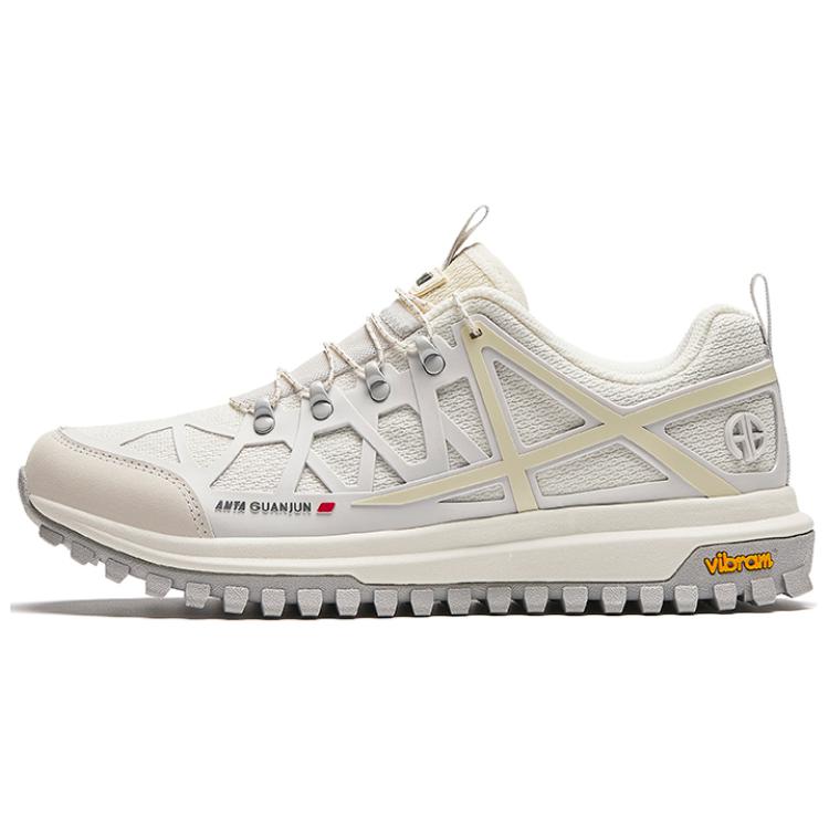 Anta Comfortable Abrasion Resistant Low top Outdoor Shoes Women’s White Gray