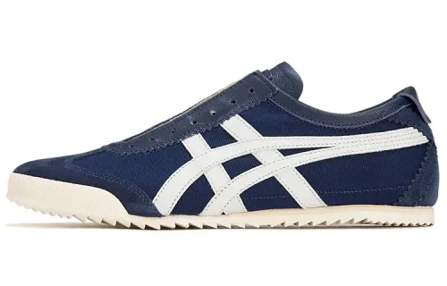 Onitsuka Tiger Running Shoes Women's Low Top Navy Blue