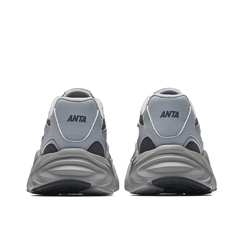 Anta Slip Resistant, Abrasion Resistant, Rebound Low top Casual Running Shoes Women’s Gray