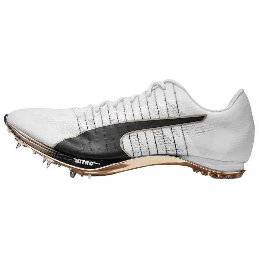 PUMA Nitro 400 Slip Resistant Abrasion Resistant Low top Training Sprint Running Shoes Unisex White