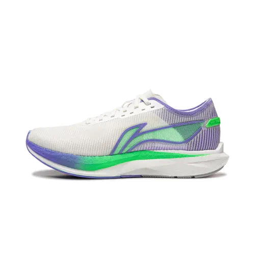 Li Ning ZhuiFeng Running Shoes Women's Low Top Champagne White