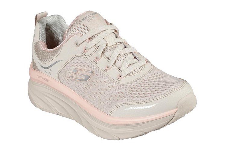 Skechers Relaxed Fit D’lux Walker Low Top Cream Women’s