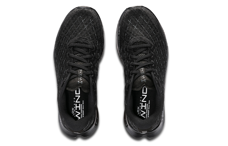 Женские кроссовки Under Armour Flow Velociti Wind (черные) — фото 4