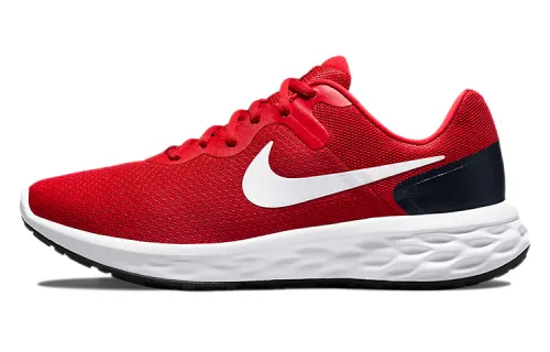 Nike REVOLUTION 6 Fabric Cushioning Slip Resistant Abrasion Resistant Breathable Lightweight Rebound