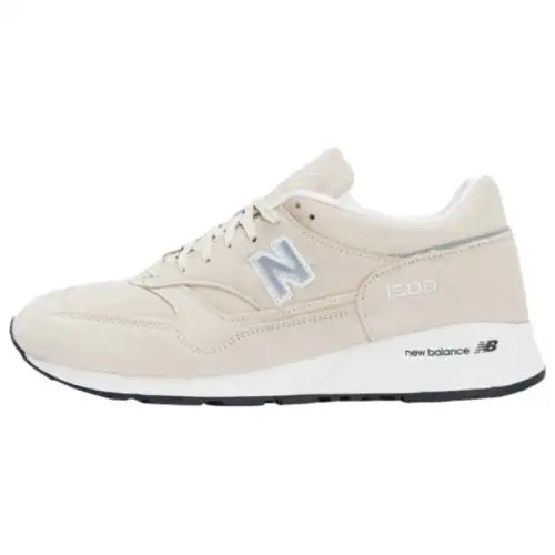 POP TRADING COMPANY x New Balance NB 1500 Cushioning, Wear Resistant Low top Running Shoes Unisex Gray White