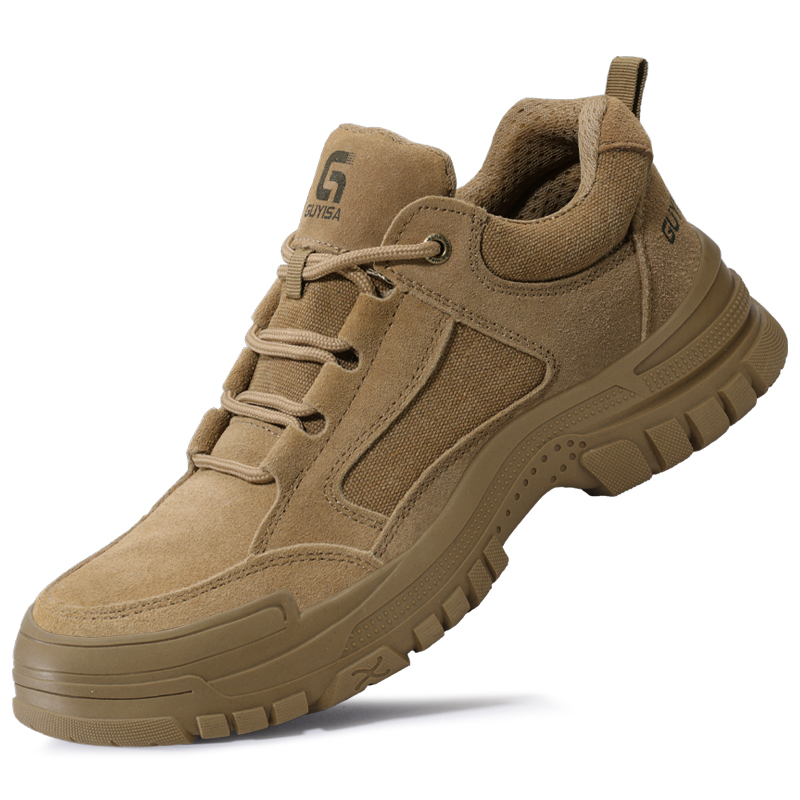 GUYISA Protective Shoes Unisex Brown