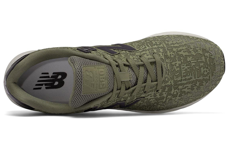 New Balance NB 580 Comfortable Textile, Artificial Leather Low top Running Shoes Men’s Army Green