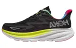 HOKA ONE ONE Clifton 9 Black All Aboard Multi-Color