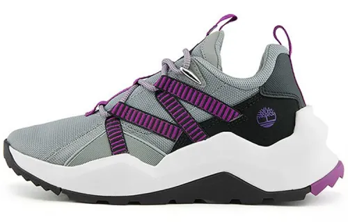 Timberland Casual Lightweight Low top Running Shoes Women's Gray Purple