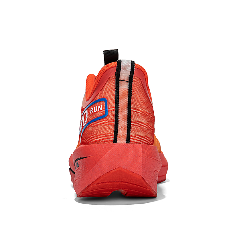 TAYAO Cushioning Slip Resistant Breathable Low top Casual Running Shoes Unisex Fire Red