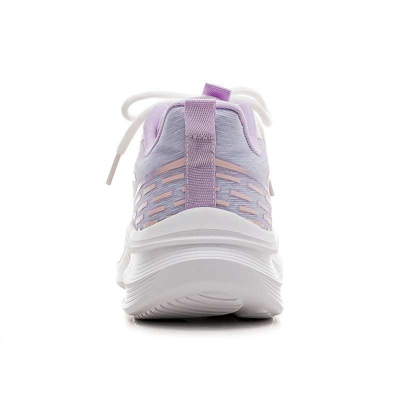 HUANQIU Cushioning Breathable Support Cushioning Breathable Support Low top Casual Running Shoes Women’s White Purple