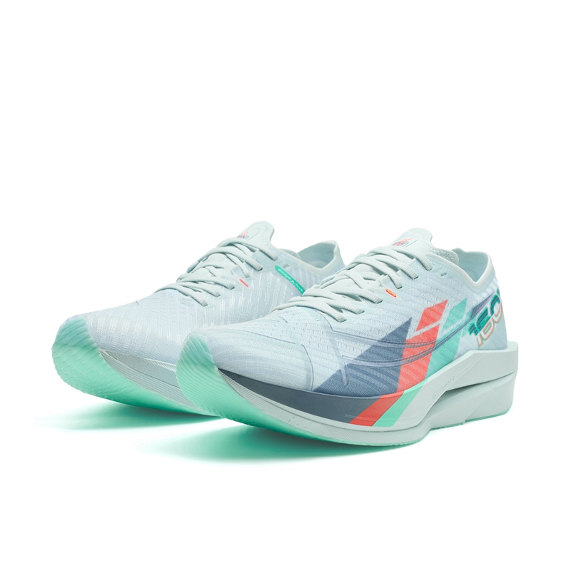 XTEP 160X 6.5 Low top Carbon Plate Marathon Training Running Shoes Men’s Moonstone Blue/Jing Yuan Blue