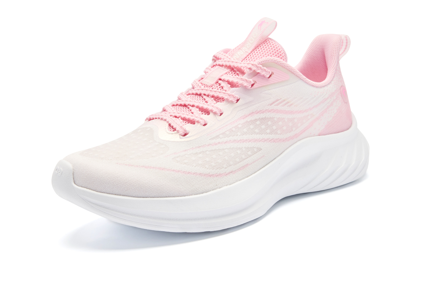 QIAODAN Light Speed 5.0LITE Low top Training Running Shoes Women’s White Pink