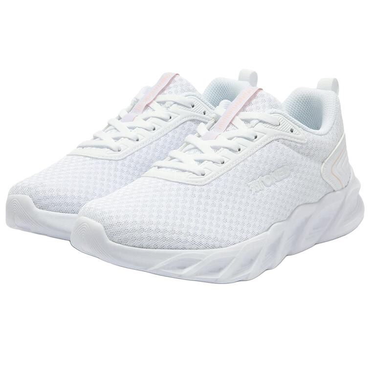 361° Breathable Lightweight Breathable And Lightweight Low top Training Running Shoes Women’s Extraordinary White/Pink