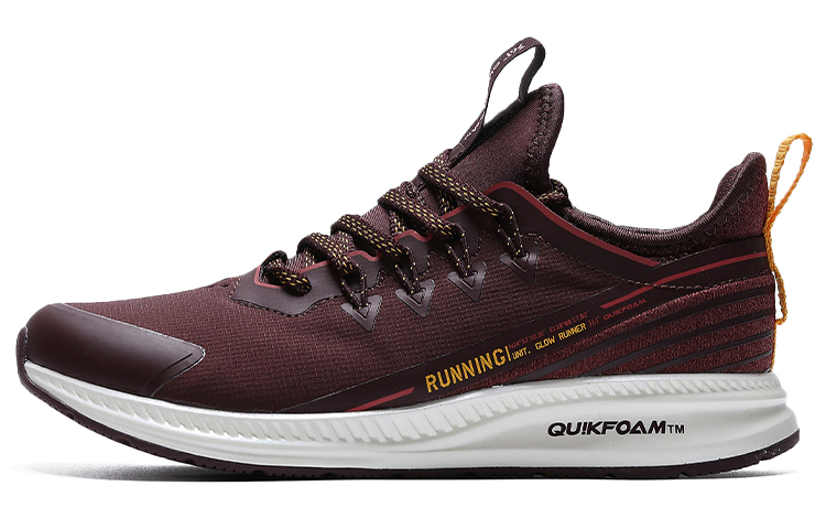 361° Rain Screen Bouncy Rain Screen Waterproof Low top Running Shoes Women’s Dark Red
