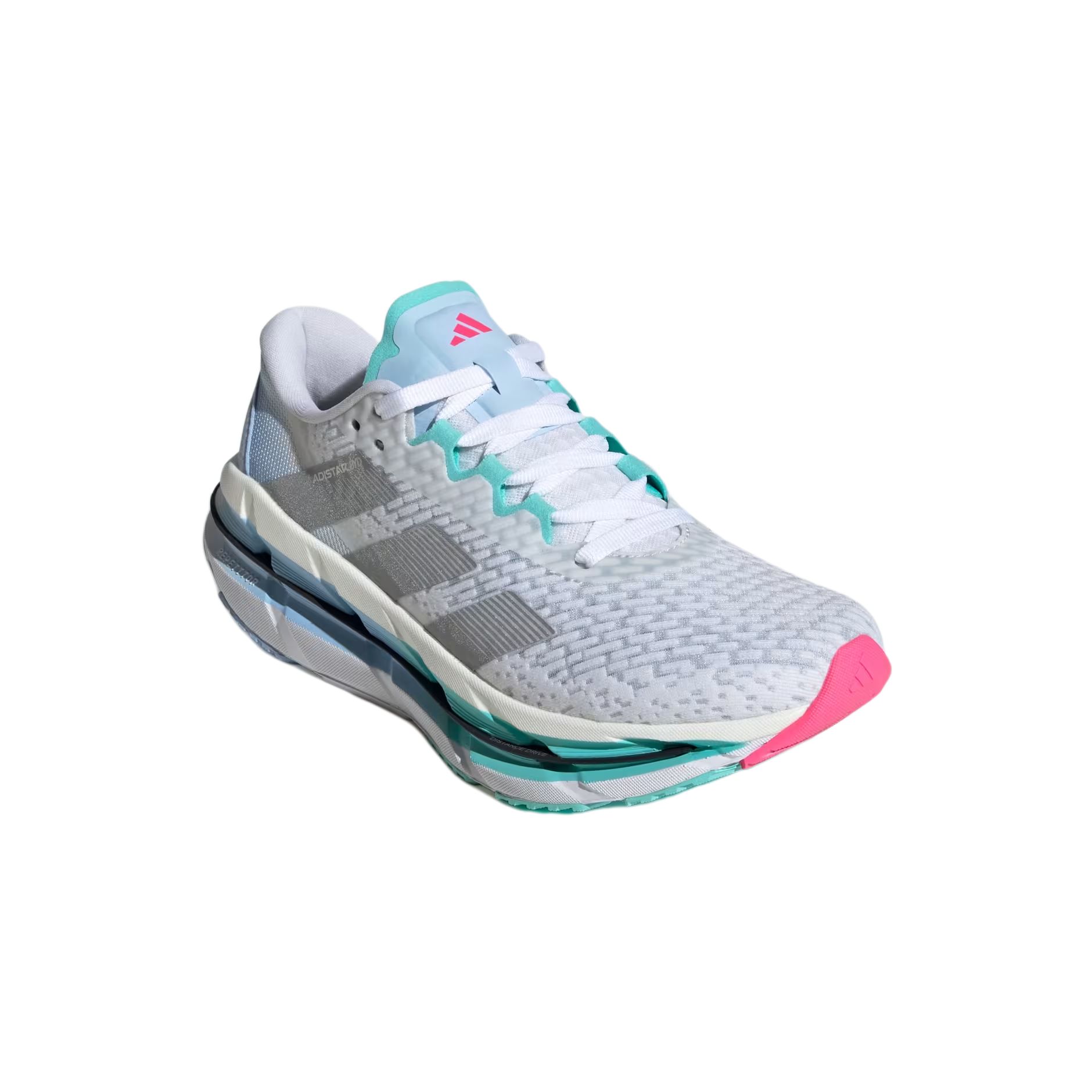 Adidas Adistar Byd Cloud White Silver Metallic Flash Aqua Women’s