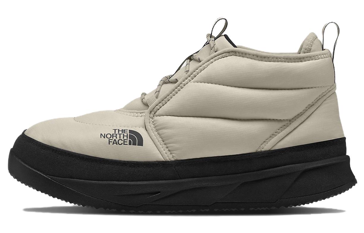 THE NORTH FACE Nse Chukkas Cushioning Height Increasing Comfortable Ankle Length Outdoor Boots Men's White Gray