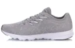 Li Ning Low top Running Shoes Unisex Gray White