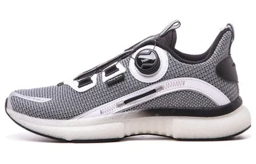 Anta Running Collection Knob Lightweight Low top Running Shoes Men's Silver White