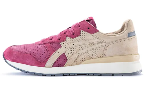 Onitsuka Tiger Ally Comfortable Cushioning Slip Resistant Abrasion Resistant Low top Running Shoes Unisex Pink Yellow