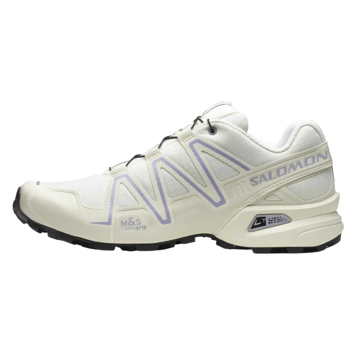 SALOMON Speedcross 3 Breathable Low top MudContagrip® Running Shoes Unisex White