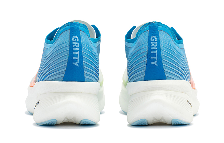 361° Flame ST Bougainvillea Cushioning Abrasion Resistant Breathable Low top Running Shoes Men’s White Blue