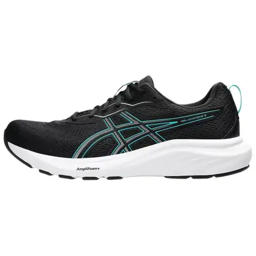 ASICS GEL CONTEND 9 Abrasion Resistant Low top Running Shoes Men's Black