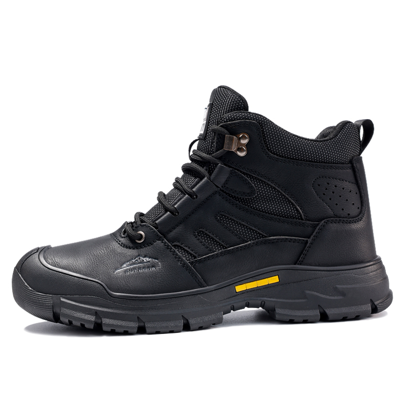 LANOUDUN Coverage Support High top Labor Protection Shoes Men’s Black