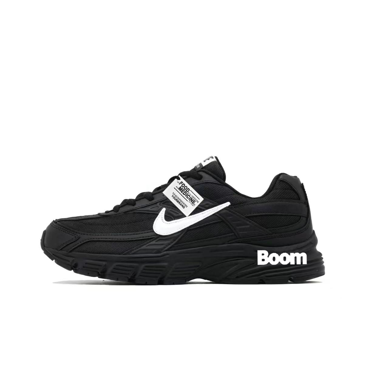 Nike Initiator Fabric Cushioning Abrasion Resistant Support Low top Rubber Casual City Commuting Running Shoes Unisex