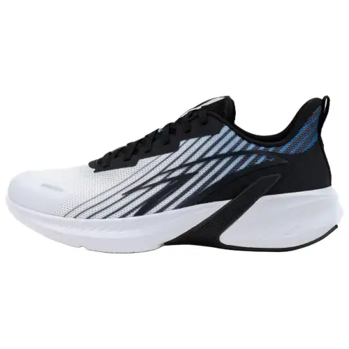 Anta Slip Resistant And Breathable Low top Training Physical Fitness Test & Exam Running Shoes Men's White Black