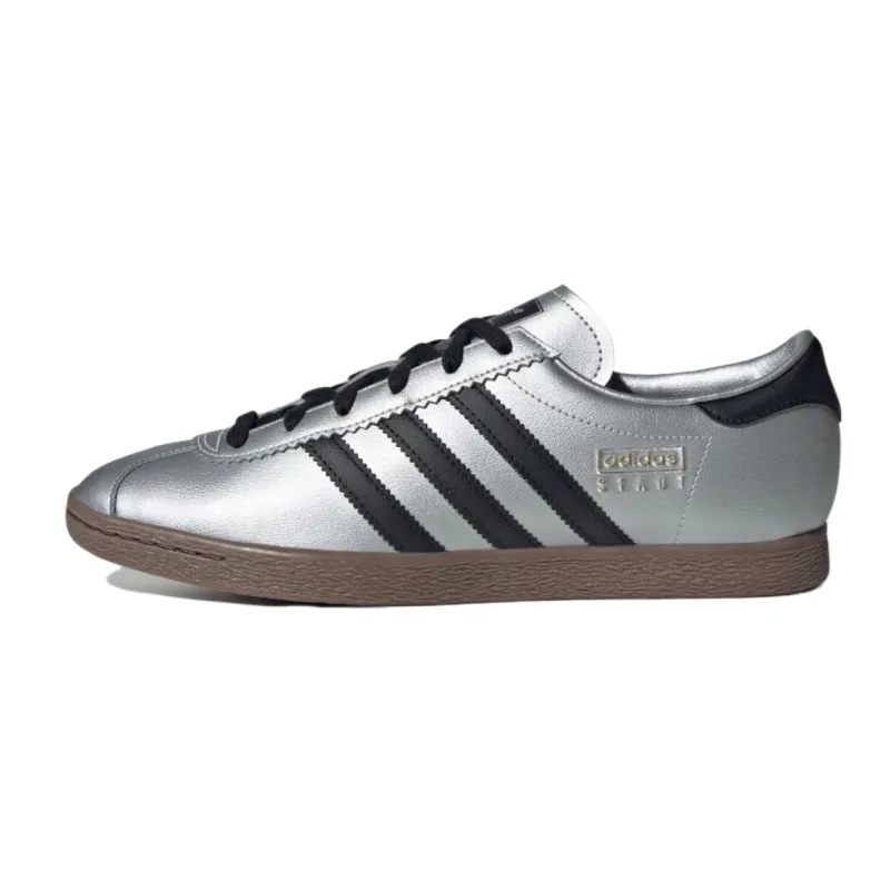 Adidas Originals Stadt Low top Skateboard Shoes Unisex Silver