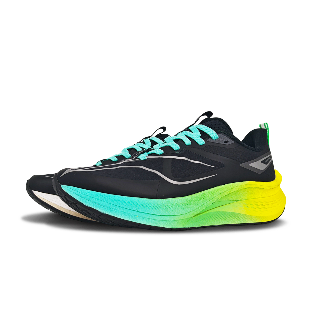 Li Ning Red Hare 7 Pro Cushioning Slip Resistant Abrasion Resistant Low top Training Running Shoes Unisex Black Yellow