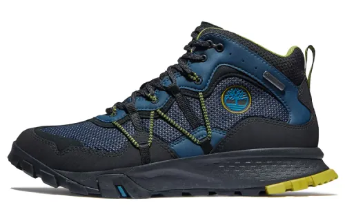 Timberland Garrison Trail Abrasion Resistant Ankle Length Outdoor Boots Black Blue