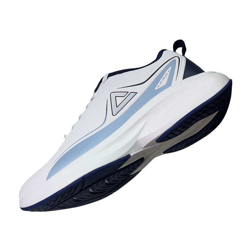 PEAK Taichi Journey Running Shoes Men’s Low Top Ivory/Dark Blue