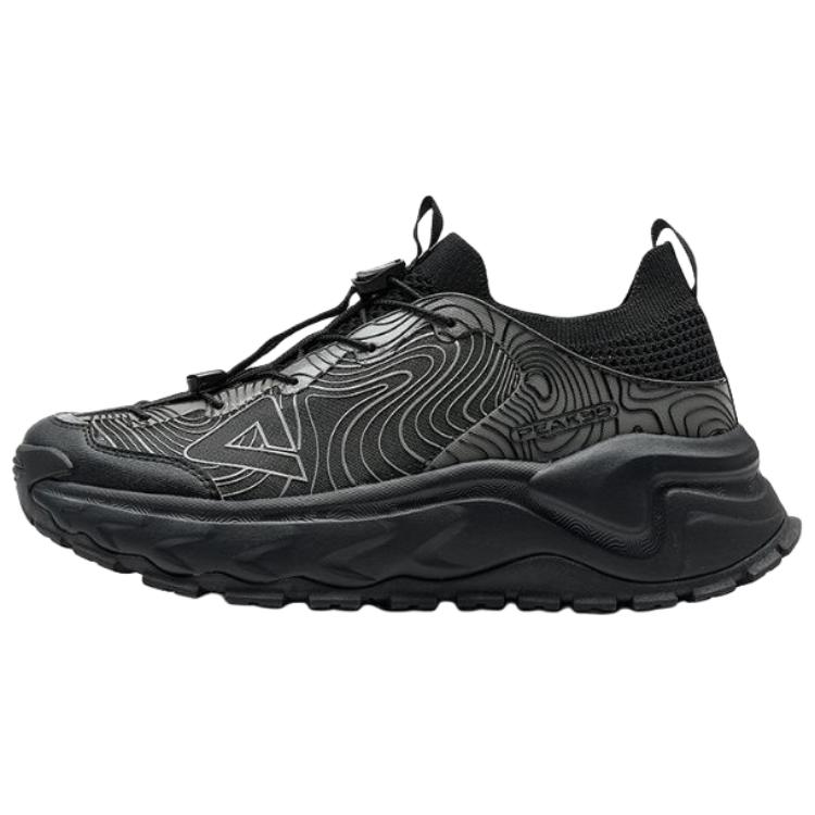 PEAK Cushioning Abrasion Resistant Cushioning, Wear Resistant Low top Outdoor Shoes Men’s Black