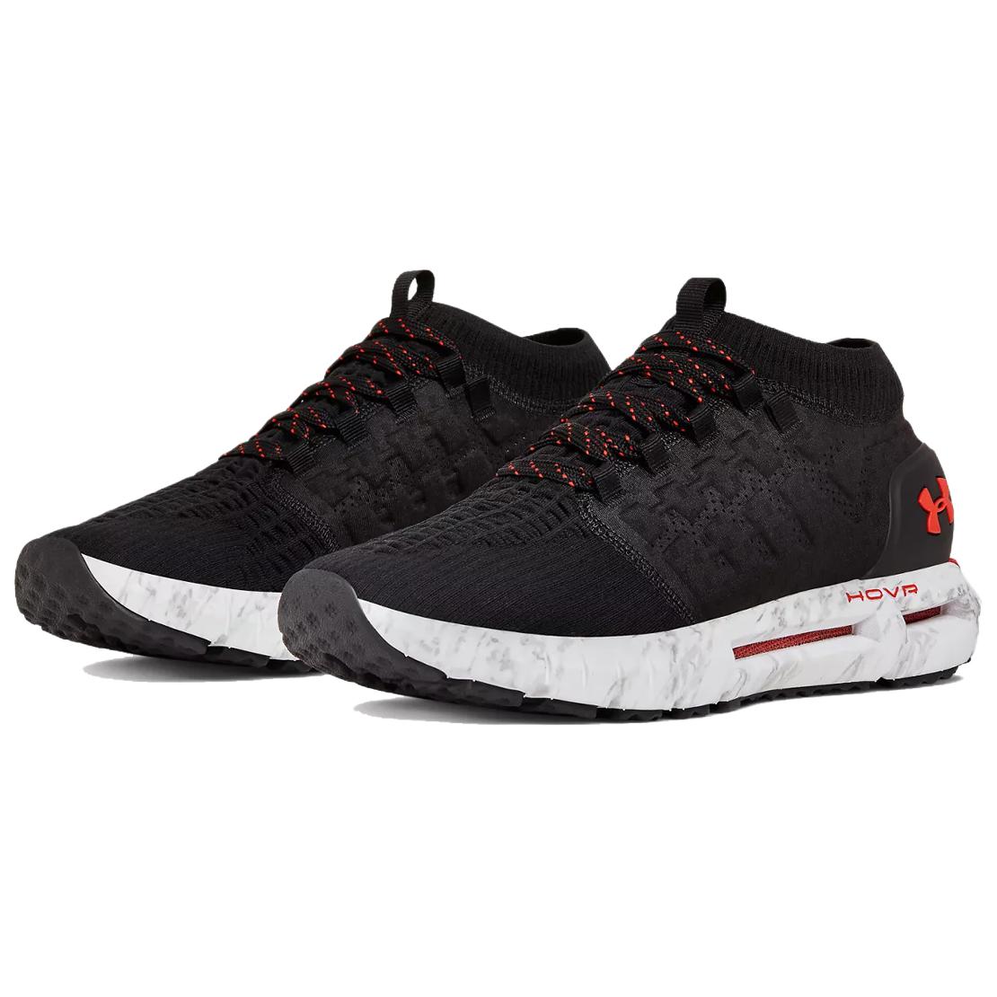 Under Armour Mesh, Textile Mid top Running Shoes Men’s Black