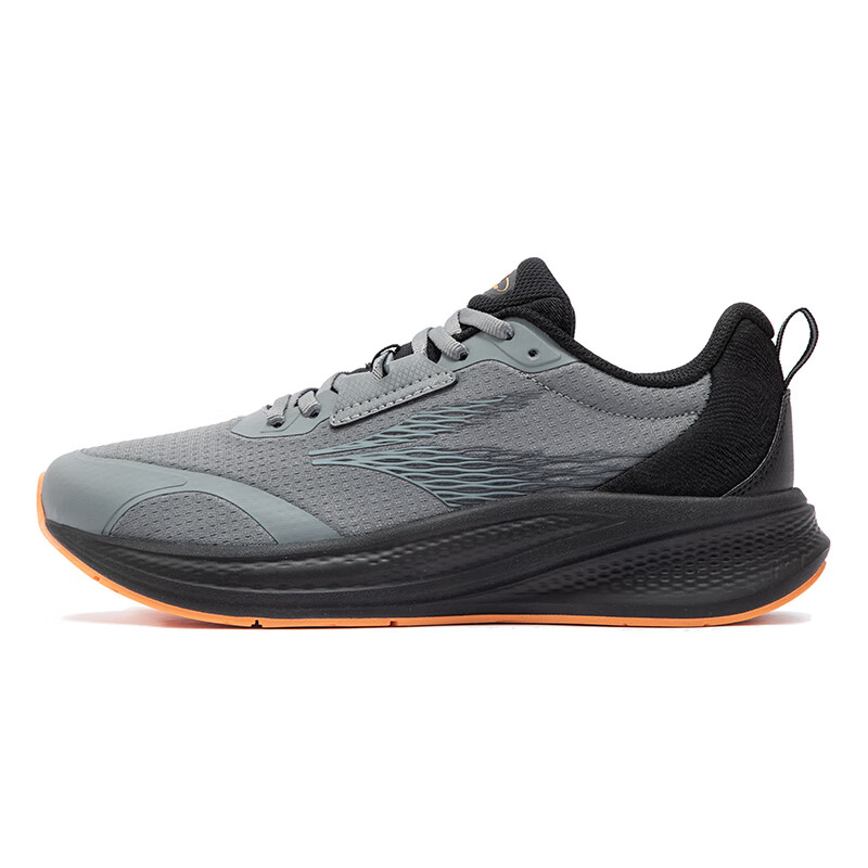 361° Wing 4.0 Cushioning Slip Resistant Abrasion Resistant Low top Running Shoes Men’s Gray Black