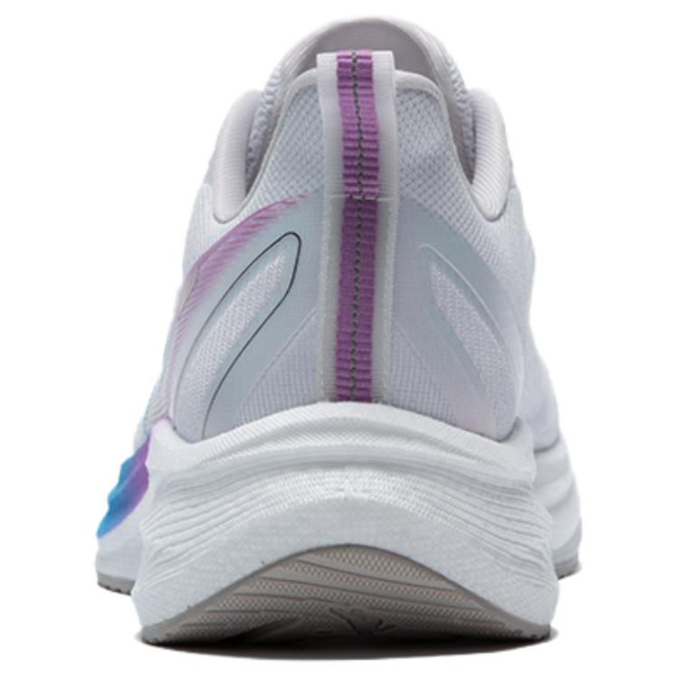 QIAODAN Light Speed 5.0 PLUS Cushioning Breathable Lightweight Low top Training Racing Running Shoes Men’s White Blue