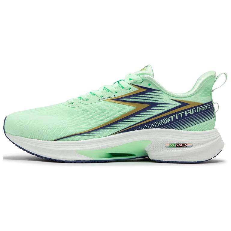 361° TITAN Ⅱ PRO Mesh Cushioning, Wear Resistant Low top Running Shoes Men’s Green Blue