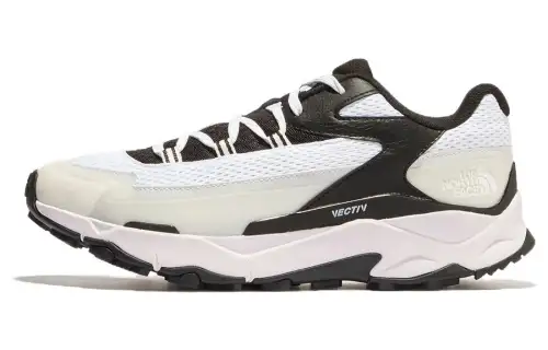 THE NORTH FACE Vectiv Traval Comfortable Abrasion Resistant Low top Outdoor Shoes Men's Black White