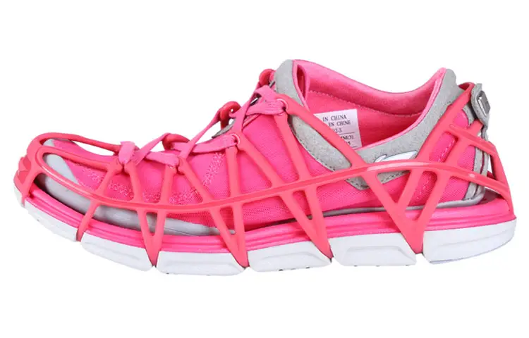 Li Ning Running Shoes Women's Low Top Gray/Pink/White