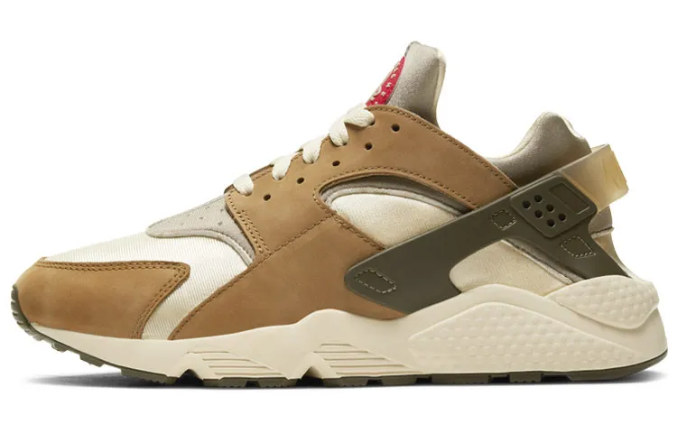 Nike Air Huarache Comfortable Abrasion Resistant Low top Casual City Commuting Running Shoes Unisex Desert Brown
