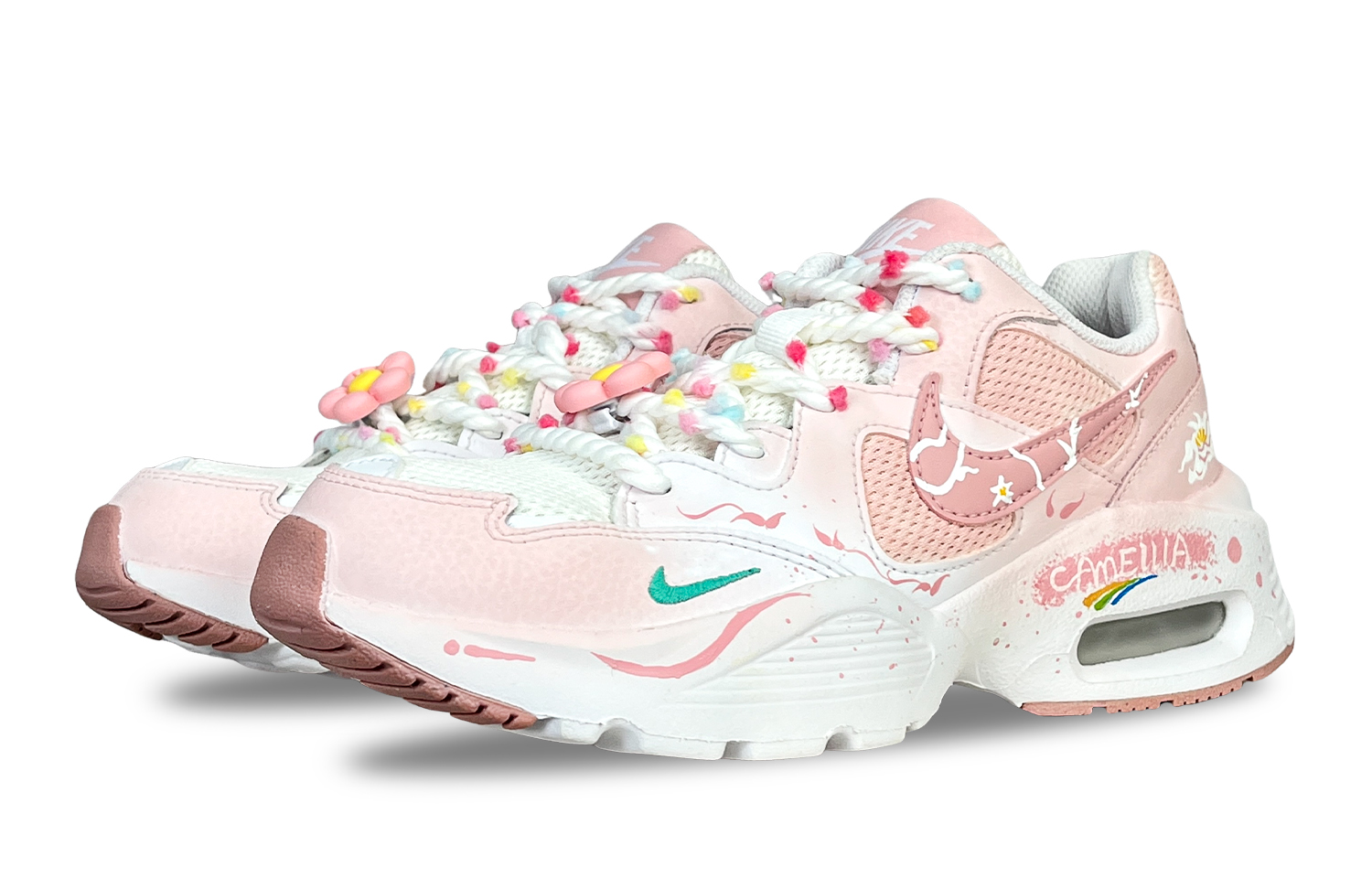 Nike Air Max Fusion Running Shoes Women’s Low Top White