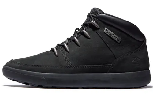 Timberland Ashwood Park Chukka Boot Leather Abrasion Resistant Short Outdoor Boots Black