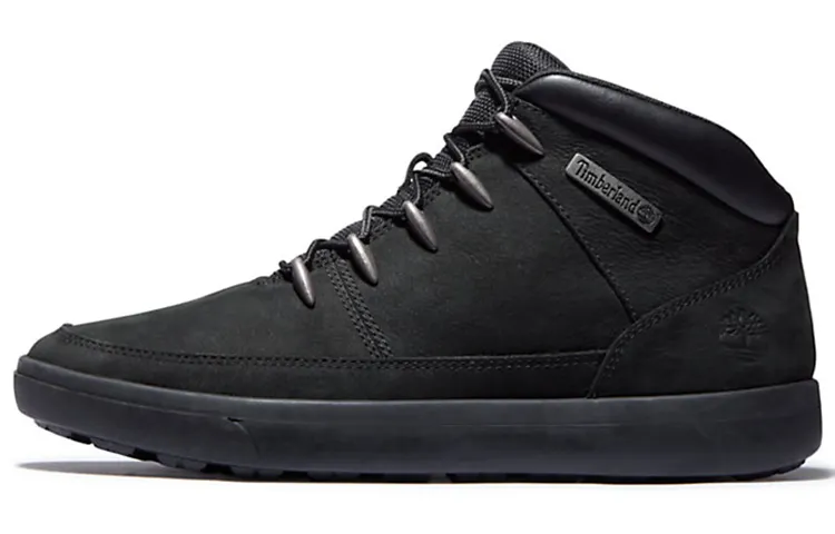 Timberland Ashwood Park Chukka Boot Leather Abrasion Resistant Short Outdoor Boots Black