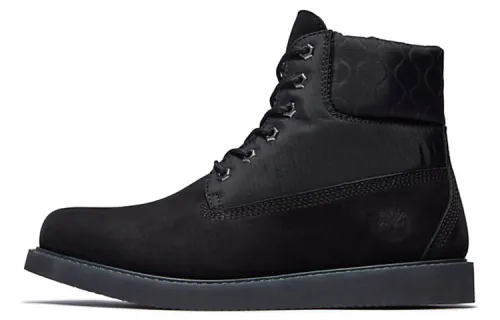 Timberland Newmarket 6 Inch Quilted Boots 'Black'