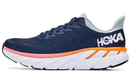 HOKA ONE ONE Clifton 7 Running Shoes Women's Low Top Blue