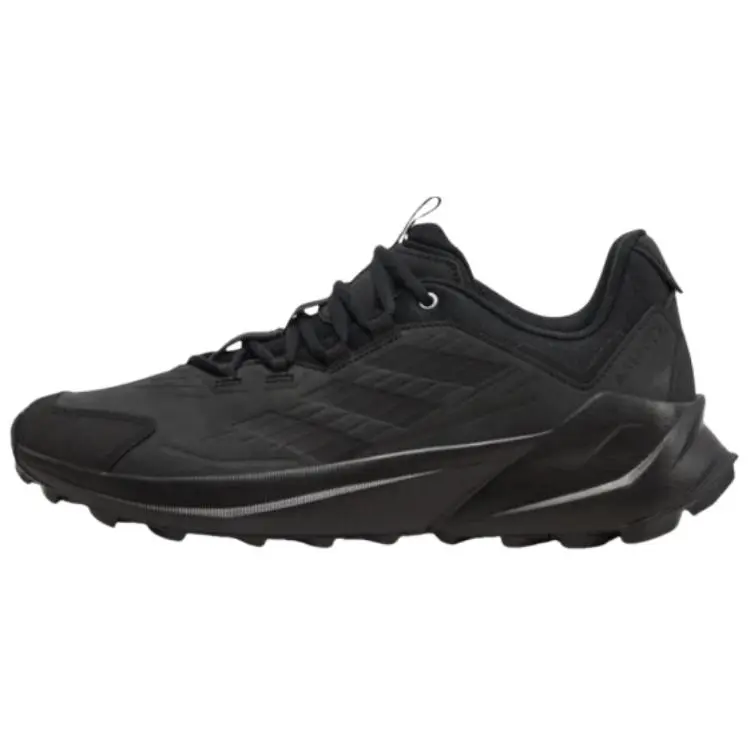 Adidas TERREX TRAILMAKER 2.0 Cushioning Slip Resistant Abrasion Resistant Low top Running Shoes Men's Black